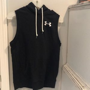Sleeveless under armor hoodie